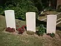 La commémoration des victimes de la Première Guerre mondiale, enterrées ailleurs sur le territoire et dont les tombes sont aujourd'hui perdues.