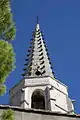 Flèche de l'église de Graveson.