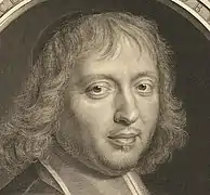 Portrait de Bossuet par Nanteuil, vers 1674