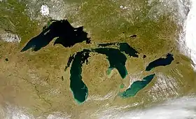 Image illustrative de l’article Grands Lacs (Amérique du Nord)