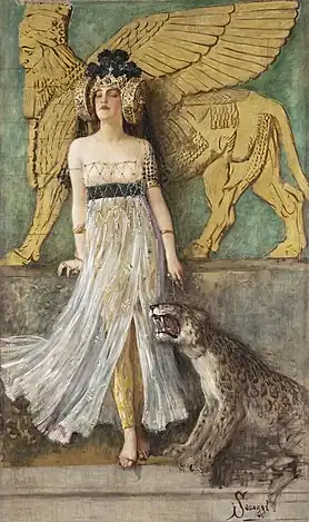 La Reine Semyramide (avant 1934), localisation inconnue.