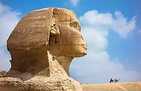 Le Sphinx dans le ciel. Mai 2023.