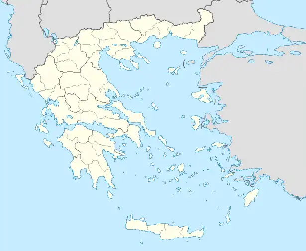 Localisation de la ville de Volos