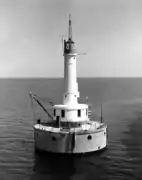 Le phare (photo USCG).