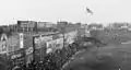 Le mur du Fenway Park initial.