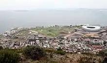 Green Point et Mouille Point, vue depuis Signal Hill