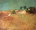Paysage au ciel vert, vers 1898