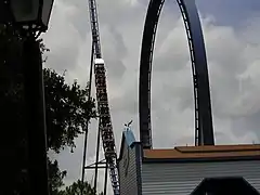 Greezed Lightnin' à Six Flags Astroworld