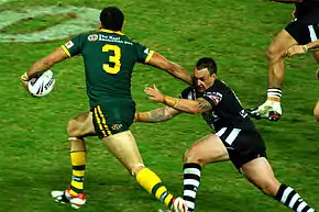 Scène de l'ANZAC Test lors de l'édition 2009