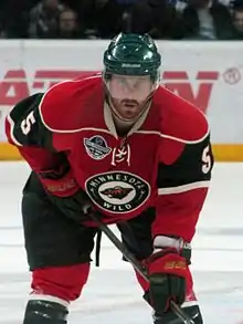 Greg Zanon avec le Wild du Minnesota