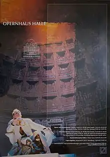 Gregory Reinhart au HändelFestspiele, Agrippina à Halle 1999