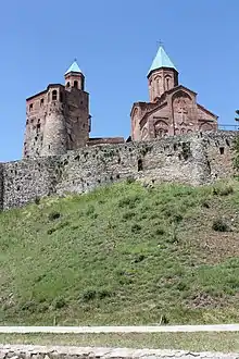 Vue sur la citadelle royale de Gremi