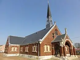 L'église Saint-Louis.