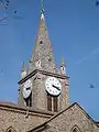 Le clocher de l'église