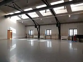 Salle de l'école de danse