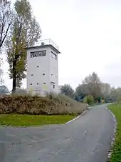 Mirador datant du mur de Berlin