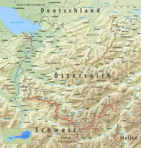 Image illustrative de l’article Frontière entre l'Autriche et la Suisse