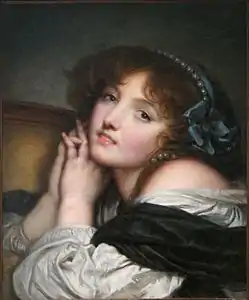 Jeune fille aux mains jointes (1780), Montpellier, Musée Fabre.