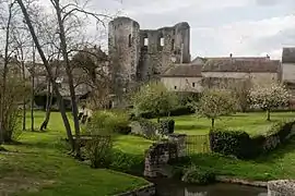 Vue sur les jardins.