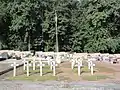 Carré militaire au cimetière.