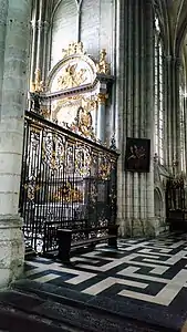 Chapelle Saint-Jean du Vœu, grilles.