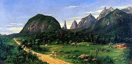 Vista de Teresópolis (1885)Coleção Particular