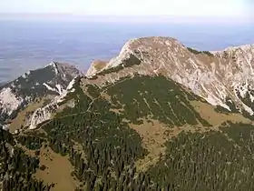 Vue de la Große Schlicke depuis le sud-ouest.