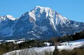 Vue depuis le Roßleithen (Nord-Ouest).