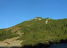 Vue de la face orientale du Großer Weitschartenkopf.