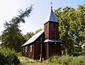 L'église en bois.