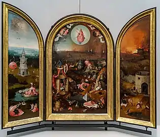 Triptyque du Jugement Dernier, Jérôme Bosch, 1500-1505