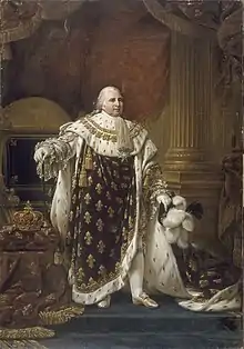 Louis XVIII, roi de France et de Navarre (1817), château de Versailles