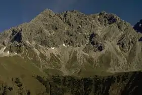 Vue du Grosser Wilder depuis l'Oberloch.