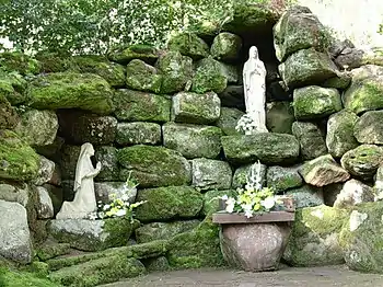 Grotte de Lourdes à la Chapelle Ste Vérène