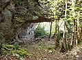 Roche percée, anciennement grotte Martelin.