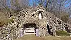 Grotte de Lourdes de Lixing-les-Rouhling (Moselle, France)