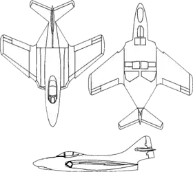 vue en plan de l’avion