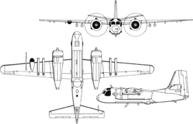 vue en plan de l’avion