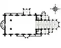 Plan de la cathédrale