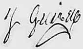 signature de Jules Guérin (1845-1898)