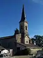 L'église Saint-Côme-et-Saint-Damien (sept. 2014).