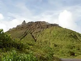 Le volcan de la Soufrière.