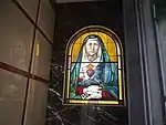 Vitrail de la Vierge des Douleurs à Guayaquil, Équateur.