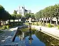 Guerlesquin : le jardin public de la place du Champ-de-Bataille 2.