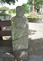 La Gran'mere du Chimquiere (Guernesey), statue-menhir.