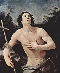 Saint Jean Baptiste, par Guido Reni (1635-1640)