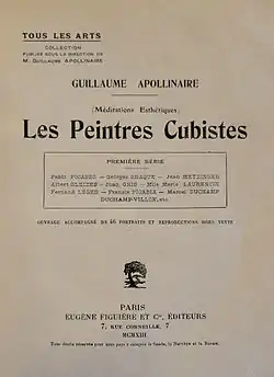 Image illustrative de l’article Les Peintres cubistes. Méditations esthétiques