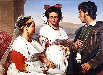 Guillaume Bodinier, La Demande en mariage, 1825