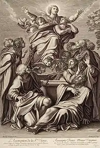 Assomption de la Vierge d'après Annibale Carrache