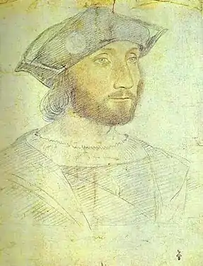 Guillaume Gouffier de Bonnivet (1516, musée Condé de Chantilly).